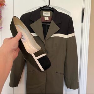 Women's Olive and Black Jacket